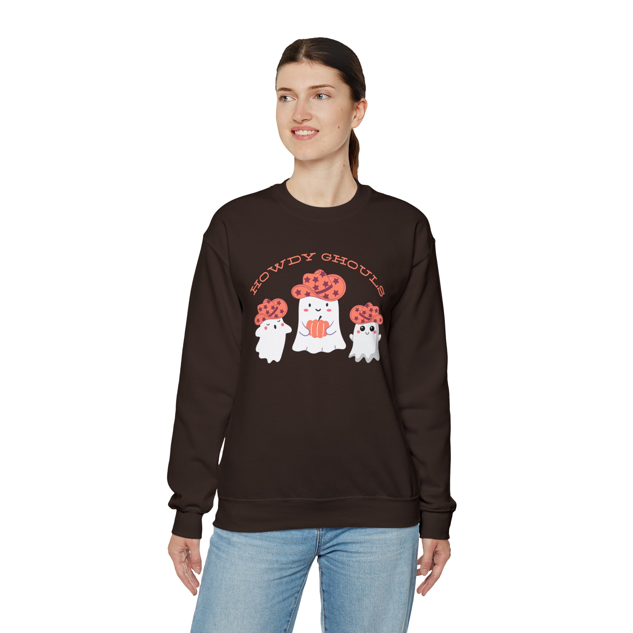 Howdy Ghouls: Spook-tacular Fall Sweatshirt for the Boo-tiful Season!